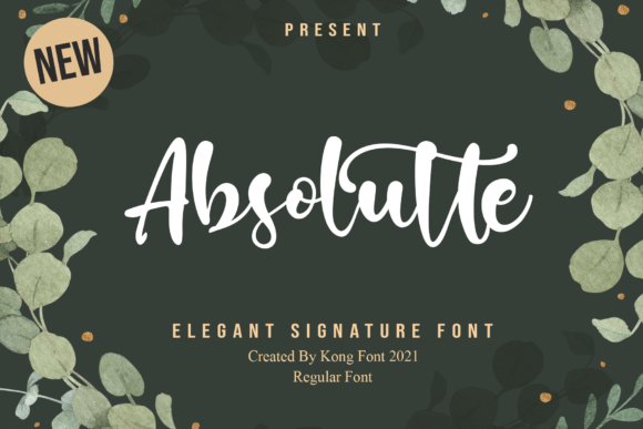 Absolutte: A Playful Handwritten Typeface for Thoughtful Design