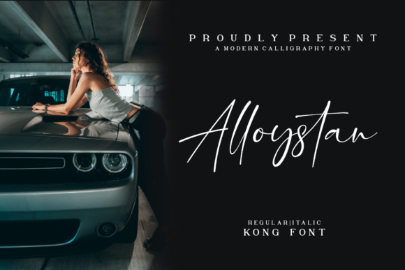 Alloystan: A Modern Script Font for Marketers