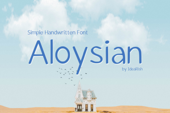 Aloysian: A Modern Handwritten Font