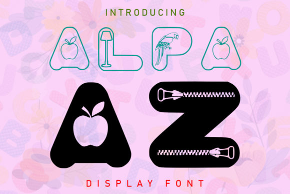 Alpa AZ: A Decorative Font for Creative Campaigns