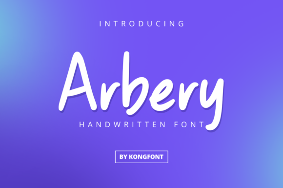 Arbery: A Playful Font for Creative Campaigns