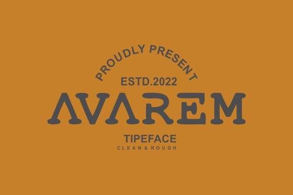 Avarem: A Font for Polished Branding