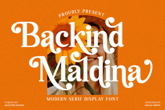 Backind Maldina: A Bold Serif for Brand Impact