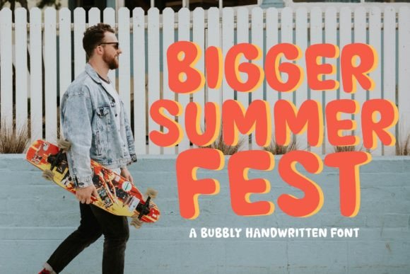 Bigger Summer Fest Font for Bold Campaigns