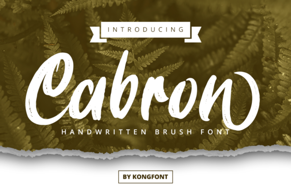 Cabron: A Playful Font for Creative Campaigns