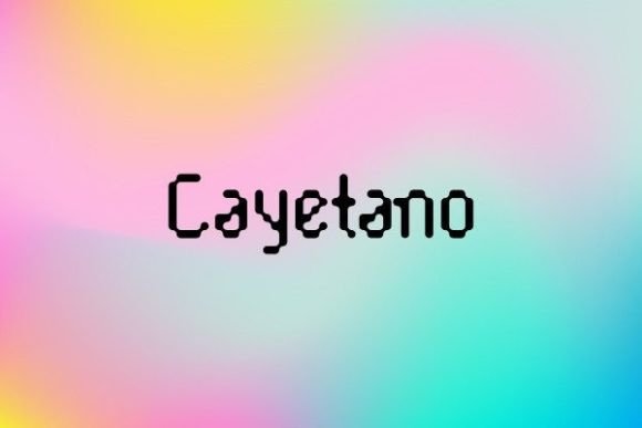 Cayetano: A Bold, Versatile Display Font