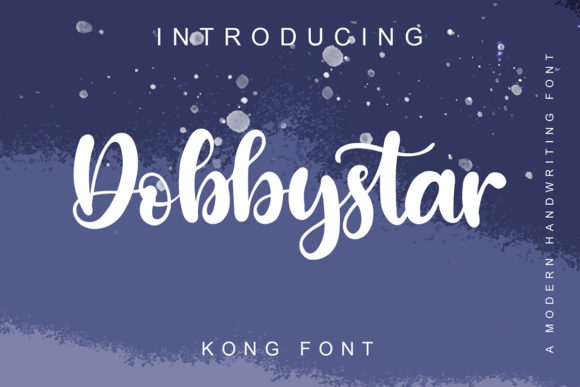 Dobbystar: A Playful Font for Business Branding