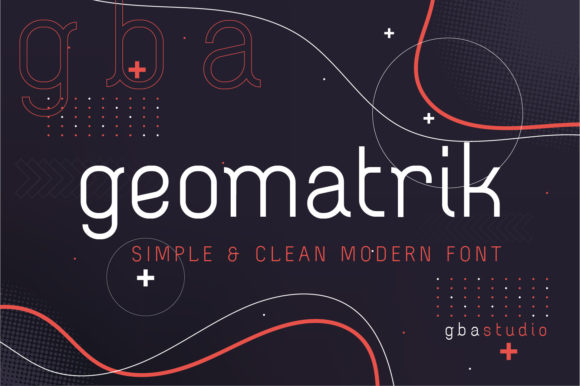 Geomatrik: A Modern Font for Campaigns