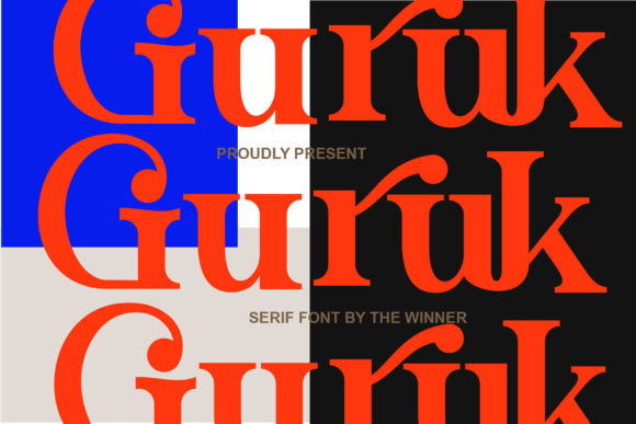 Guruk: A Modern Sans Serif for Editorial Design