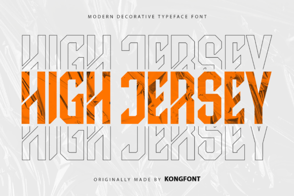 High Jersey: A Playful Handwritten Font Worth Testing