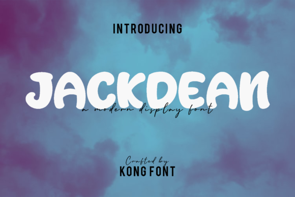 Jackdean: A Playful Font for Creative Projects
