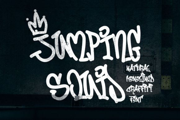 Jumping Squid: A Fun Urban Font for Creative Projects
