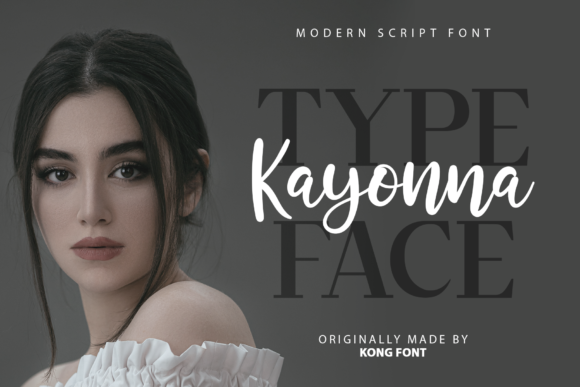 Kayonna: A Playful Font for Creative Projects