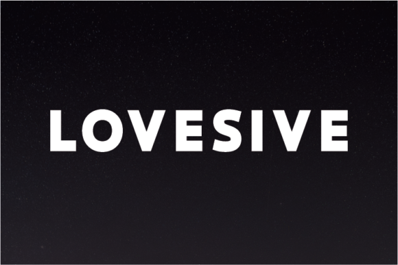 Lovesive: A Modern Font for Craft Creators