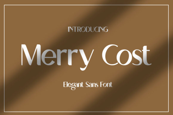 Merry Cost Font Review