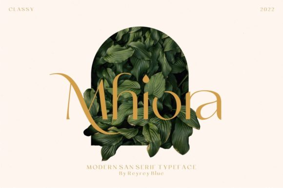 Mhiora: Elegant Sans Serif Font