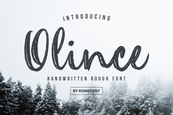 Olince: A Playful Handwritten Font for Web Design
