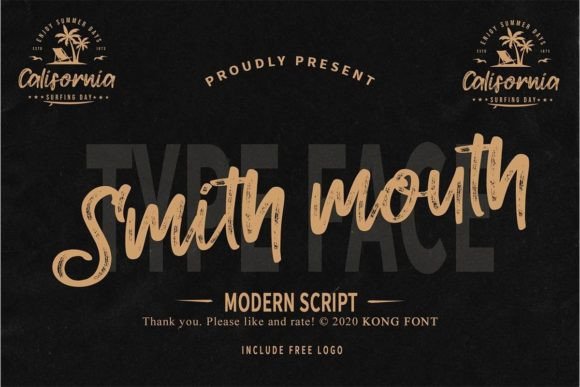 Smith Mouth: A Handwritten Font for Web Design