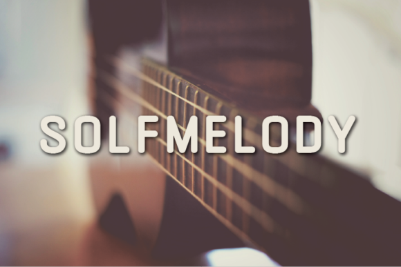 Solfmelody: A Modern Typeface for Editorial Design