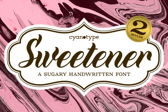 Sweetener: A Script Font for Web Design