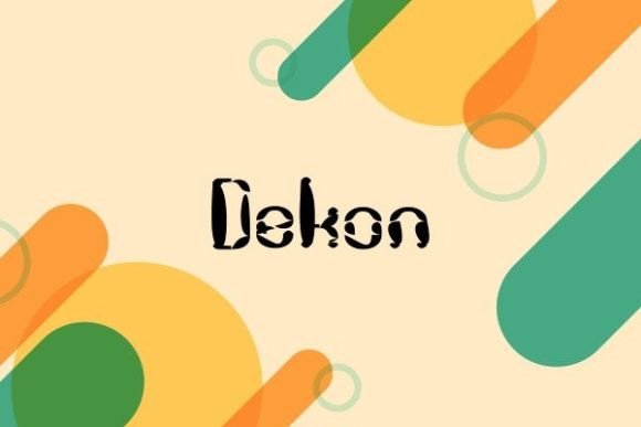 Use Dekon for Bold Branding