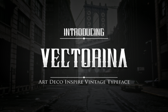 Vectorina: Bold Blackletter Font