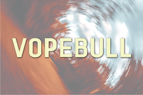 Vopebull Font: Modern Typography for Web Design