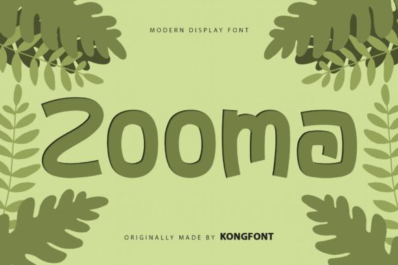 Zooma: A Playful Handwritten Font for Makers